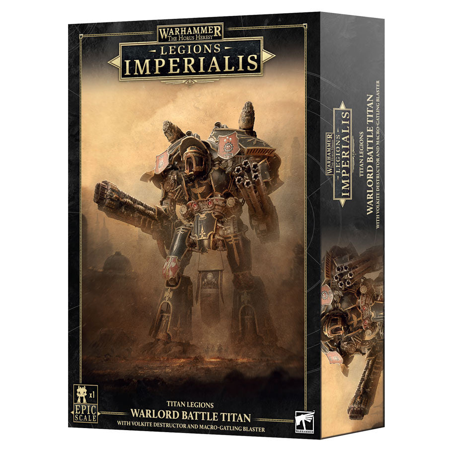 03-109 Horus Heresy: Legions Imperialis: Warlord Titan Volkite & Macro-gatling Blaster
