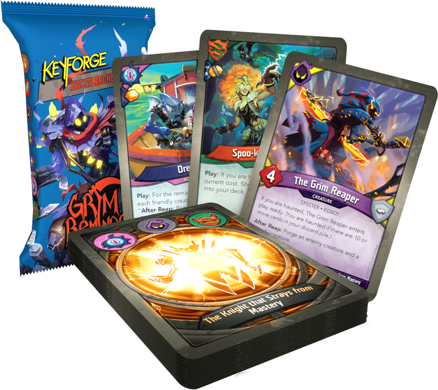 KeyForge: Grim Reminders Archon Display