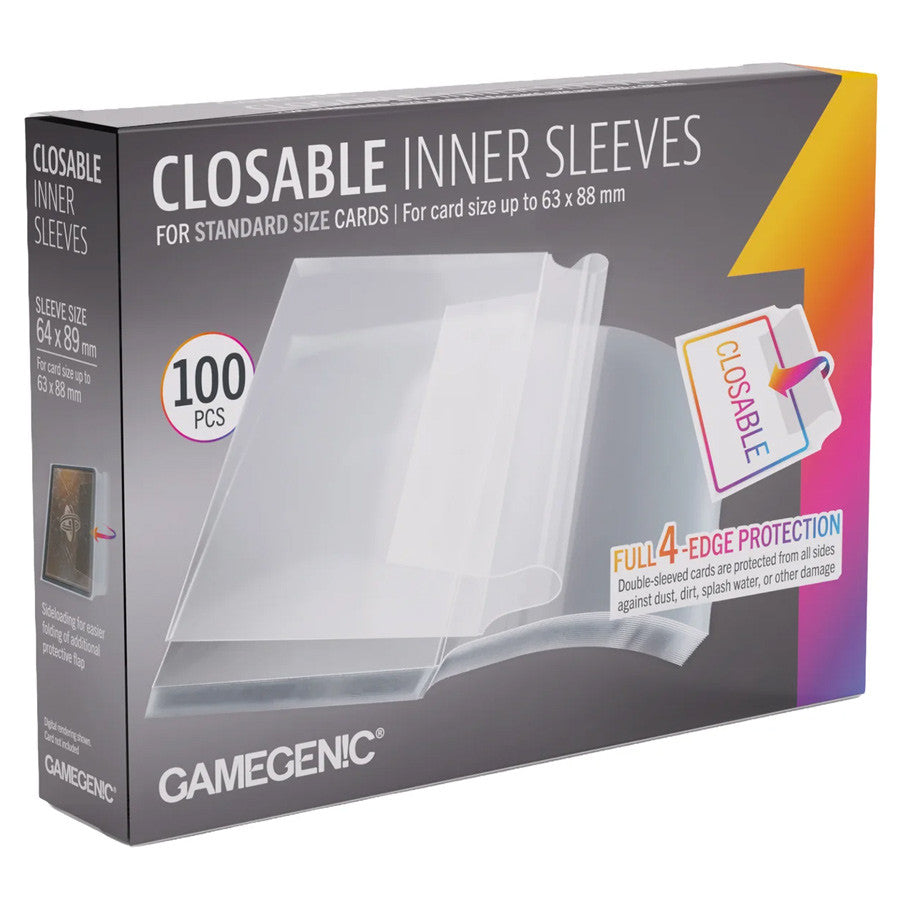 Deck Protector: Closable Inner Sleeves (100)