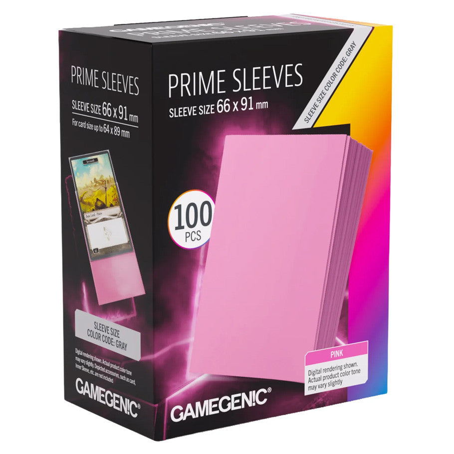 Deck Protector: Matte: Prime: Pink (100)