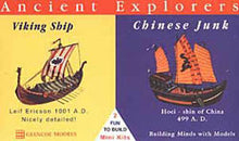 Ancient Explorers: 1/240 Viking & 1/72 Chinese Junk Ships