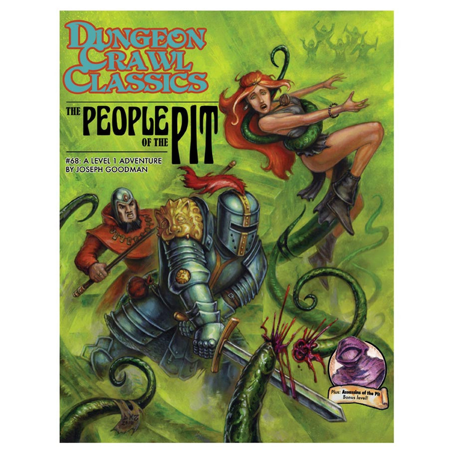 Dungeon Crawl Classics: Adventure #68: People of the Pit: Hardcover
