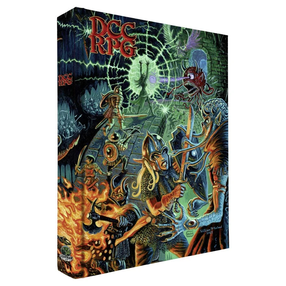 Dungeon Crawl Classics: Core Rulebook: William McAusland Cover