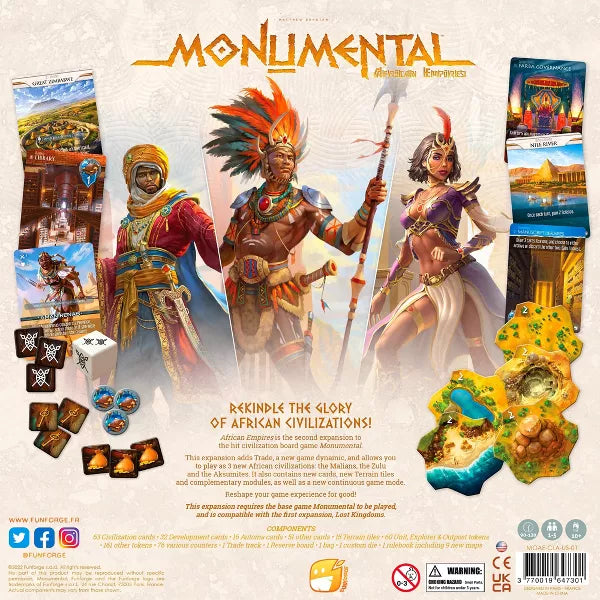 Monumental: African Empire Expansion - Cats In Hat Inc.