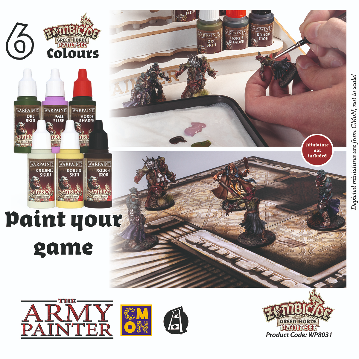 Warpaints: Zombicide Green Horde Paint Set