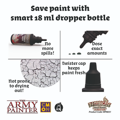 Warpaints: Zombicide Green Horde Paint Set - Cats In Hat Inc.