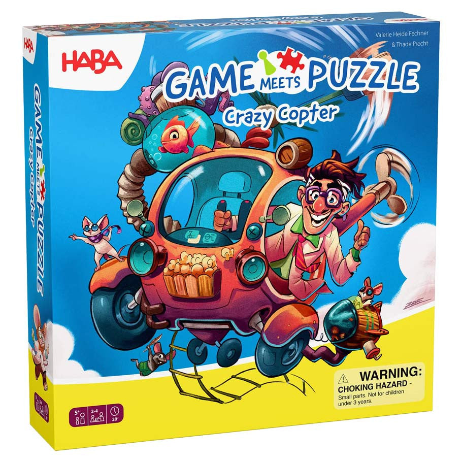 Game Meets Puzzle: Crazy Copter