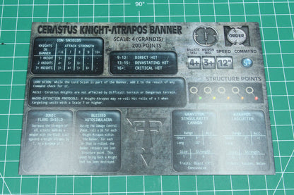 03-87 Horus Heresy: Legions Imperialis: Cerastus Knights Atrapos