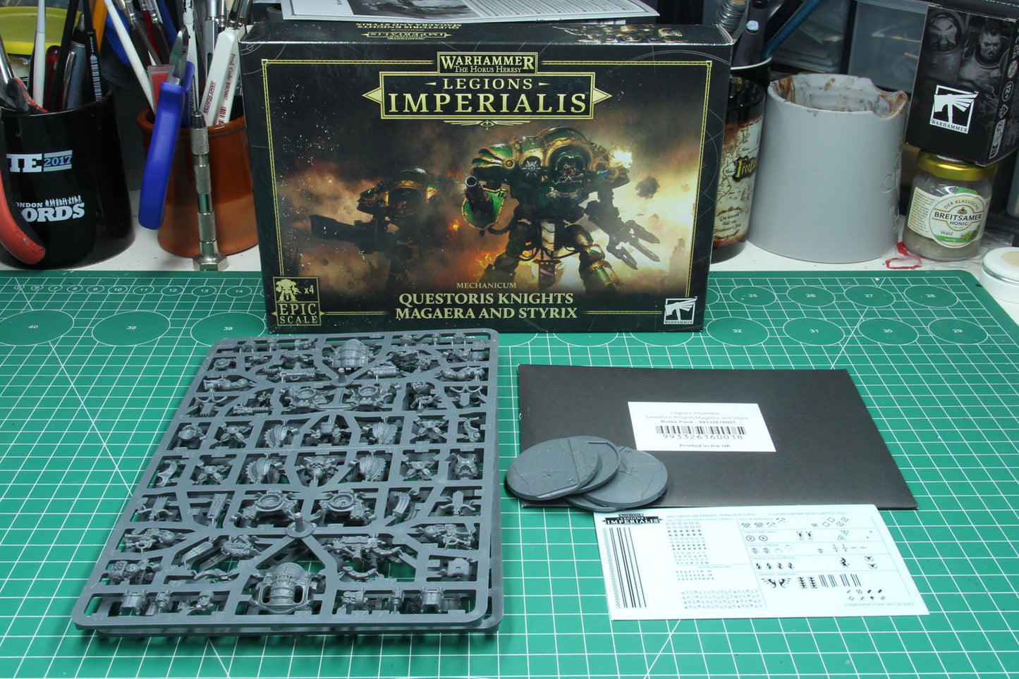 03-88 Horus Heresy: Legions Imperialis: Questoris Knights Magaera and Styrix