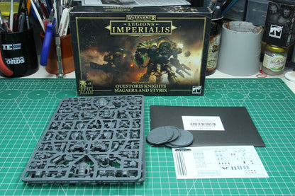 03-88 Horus Heresy: Legions Imperialis: Questoris Knights Magaera and Styrix
