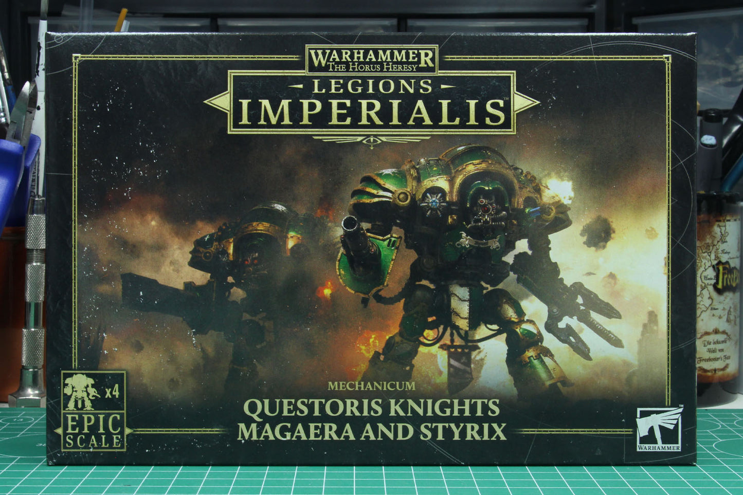 03-88 Horus Heresy: Legions Imperialis: Questoris Knights Magaera and Styrix