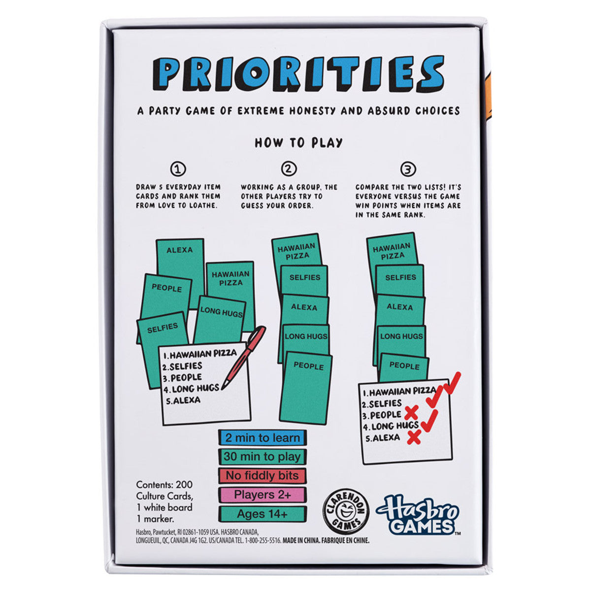 Priorities: A Party Game of Absurd Choices