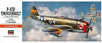 1/72 P47D Thunderbolt Aircraft