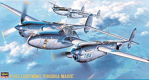 1/48 P38J Lightning Aircraft