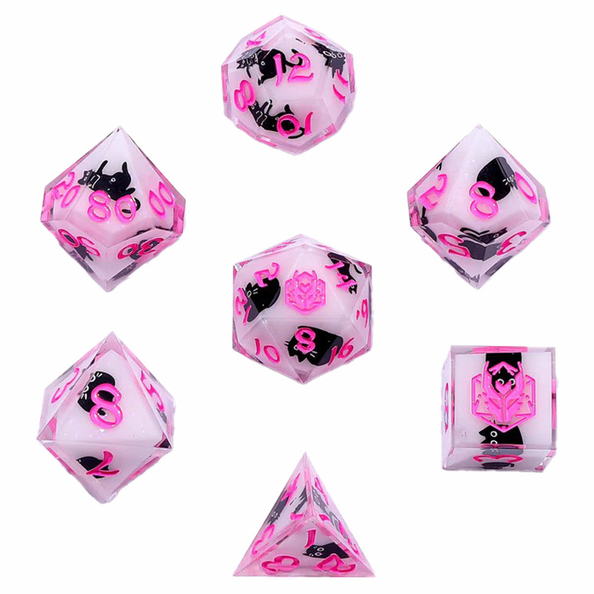 7-Set Captured Magic Sharp Edge Resin: Scaredy Cat