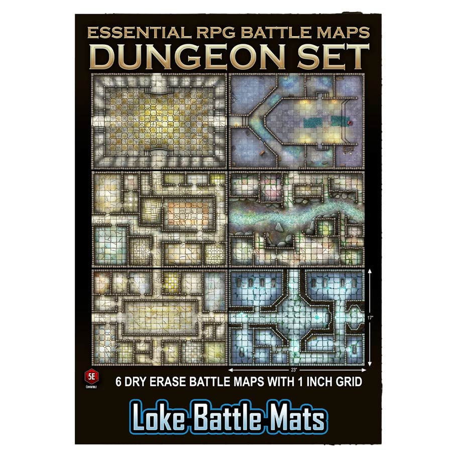 Essential RPG Battle Maps: Dungeon Set