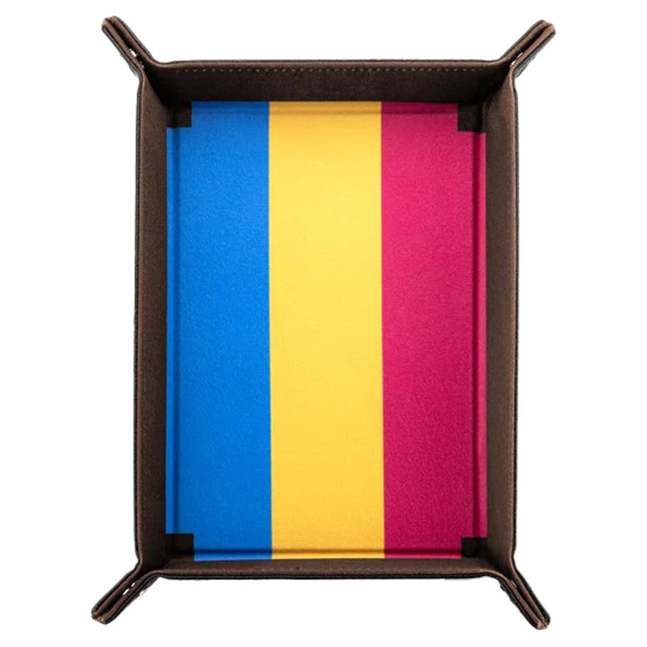 Folding Dice Tray: Pride: Pansexual