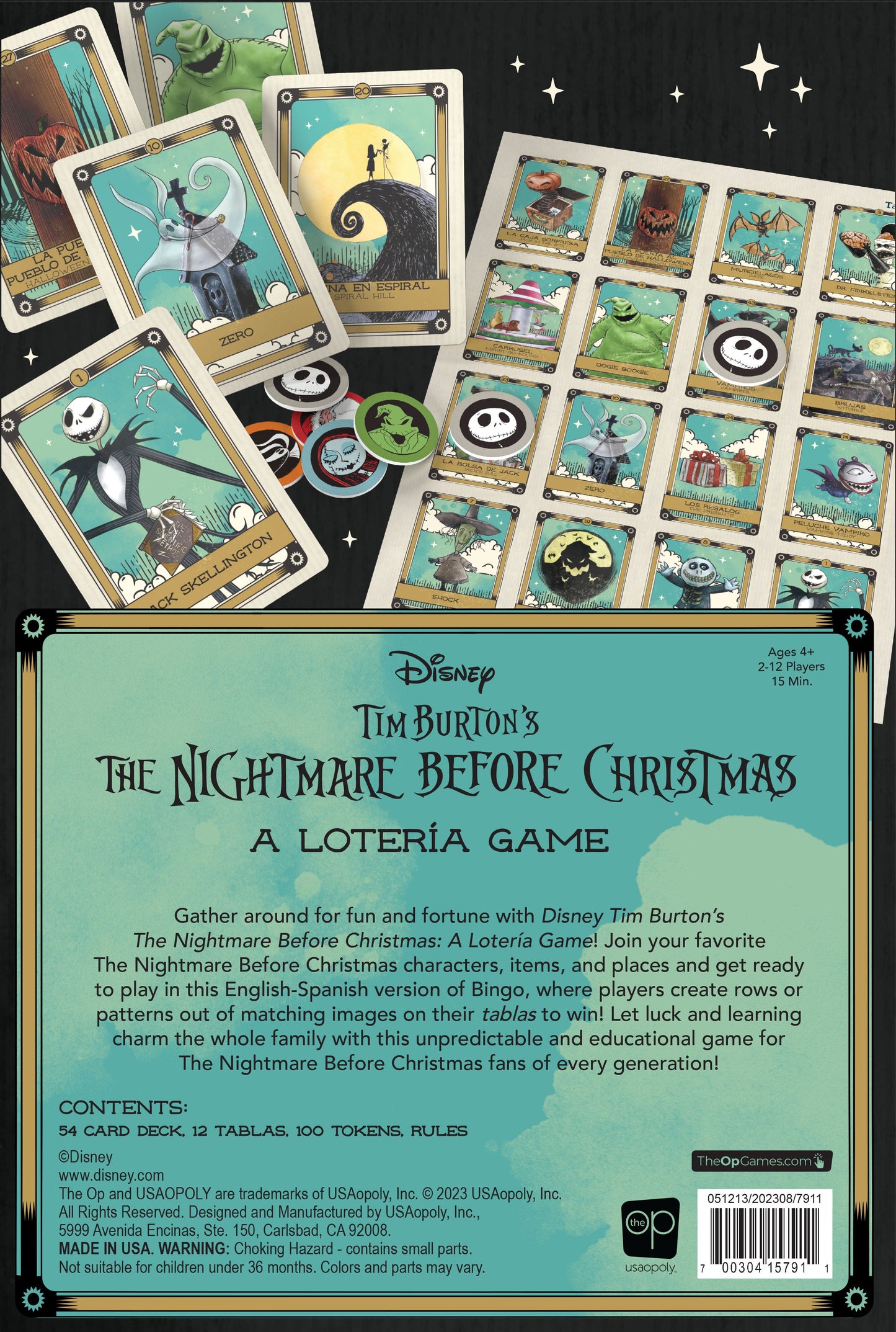 Loteria: Disney's Nightmare Before Christmas