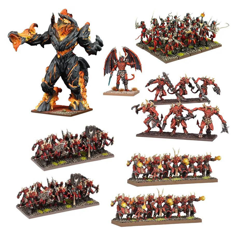 Kings of War 4th Edition: Forces of the Abyss Battalion