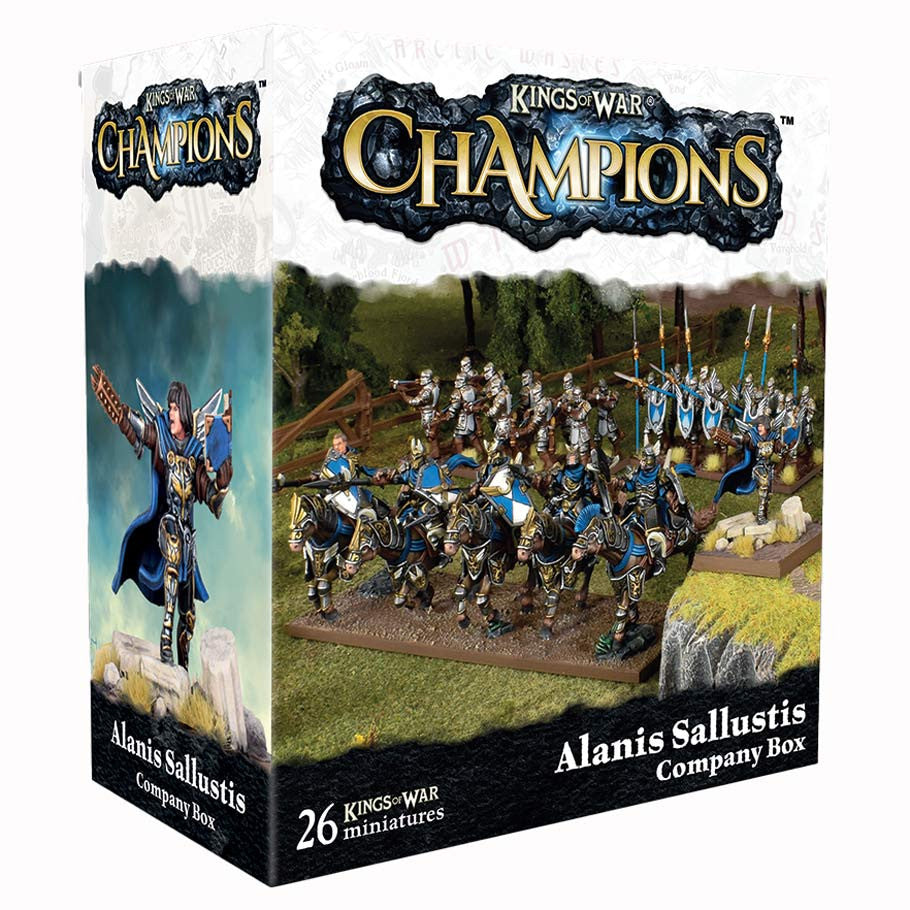 Kings of War 4th Edition: Alanis Sallustis Company Box