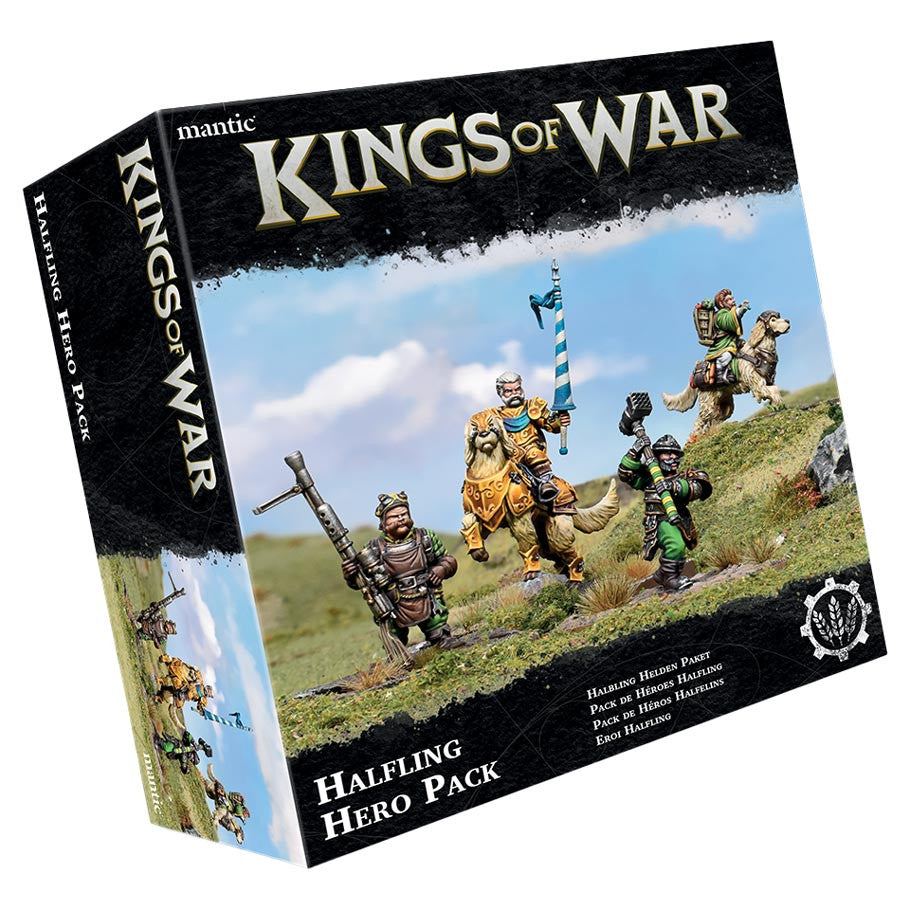 Kings of War 4th Edition: Halfling Hero Pack