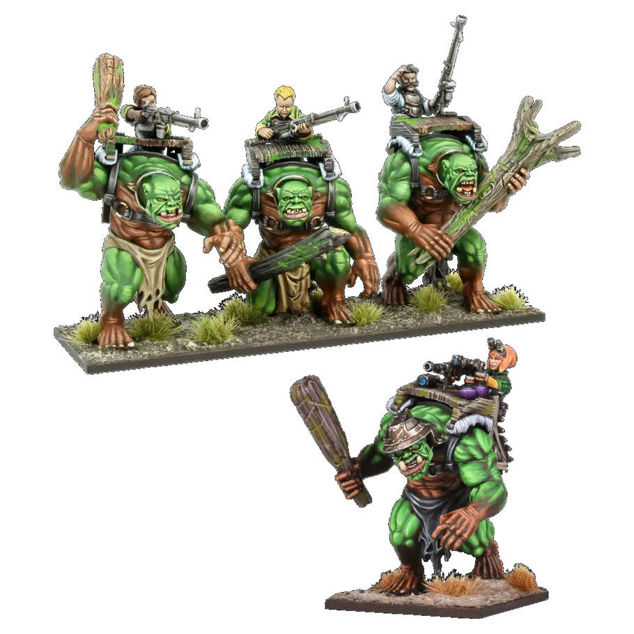 Kings of War 4th Edition: Forest Troll Gunners