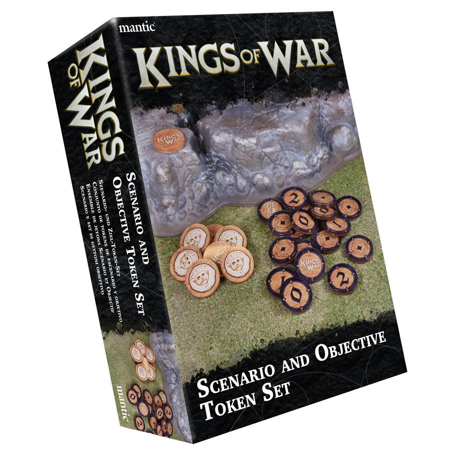 Kings Of War 4Th Edition: Scenario And Objective Token Set