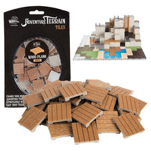Monster Adventure Terrain: Painted: Wood Plank Tiles (50pc)