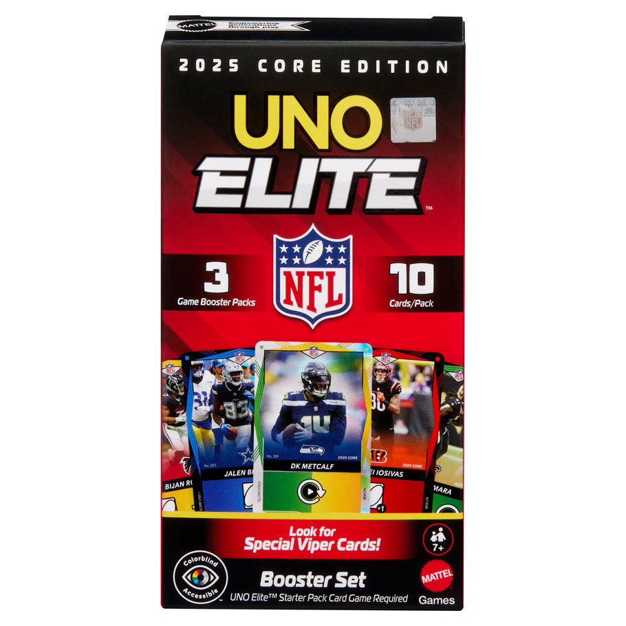 Uno: Elite Nfl Booster Pack 2025