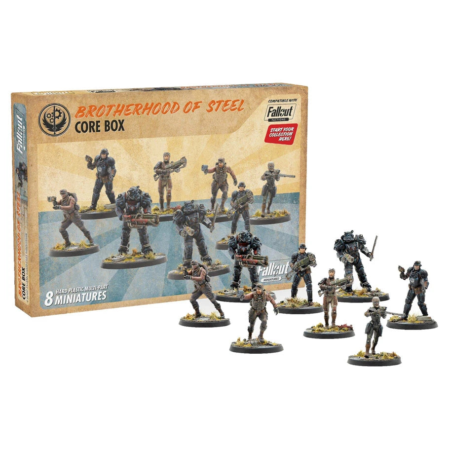 Fallout: Miniatures: Brotherhood of Steel Core Set (Plastic)
