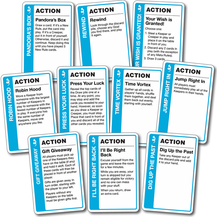 Fluxx: More Actions Expansion