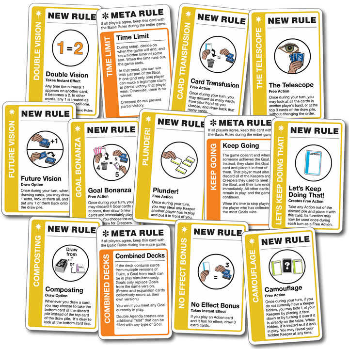 Fluxx: More Rules Expansion