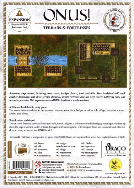 Onus: Terrain And Fortresses