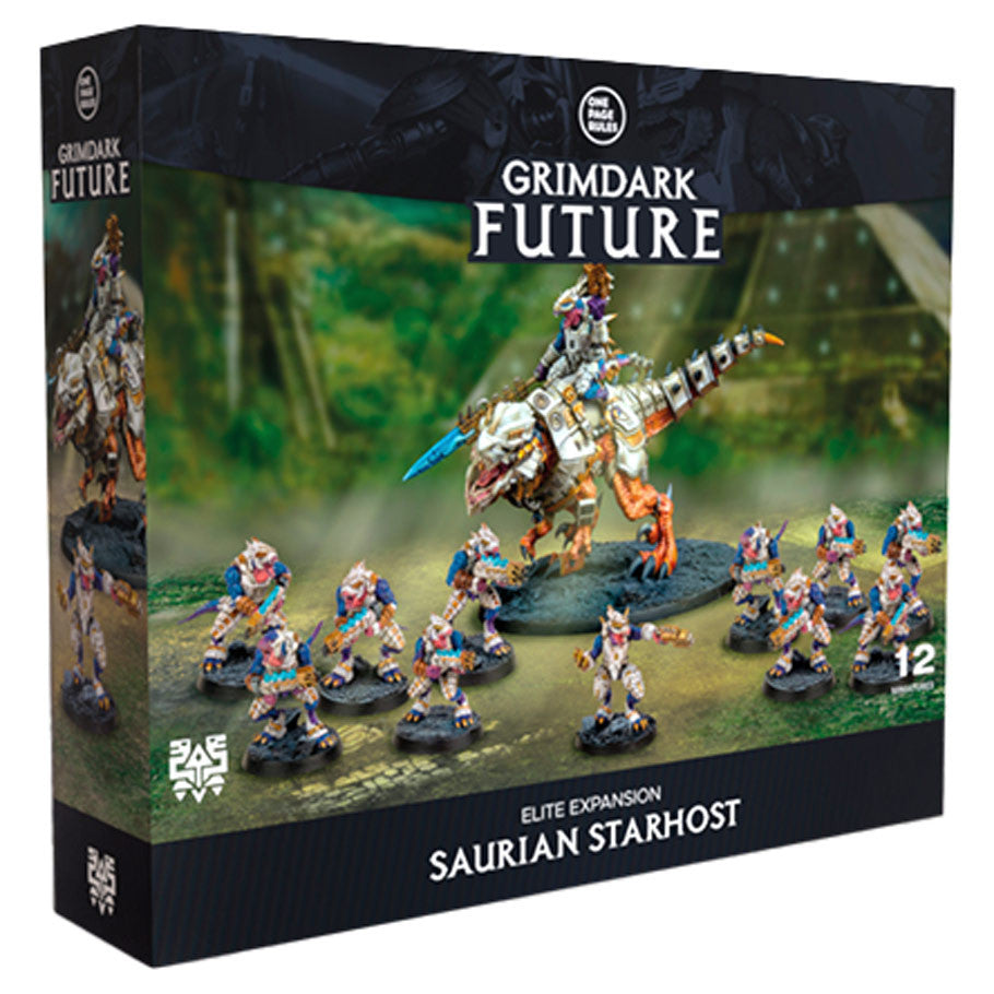 One Page Rules: Grimdark Future: Saurian Starhost: Elite Expansion