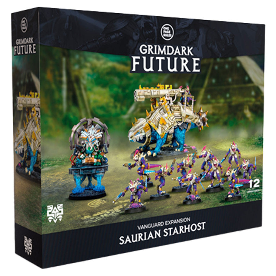 One Page Rules: Grimdark Future: Saurian Starhost: Vanguard Expansion