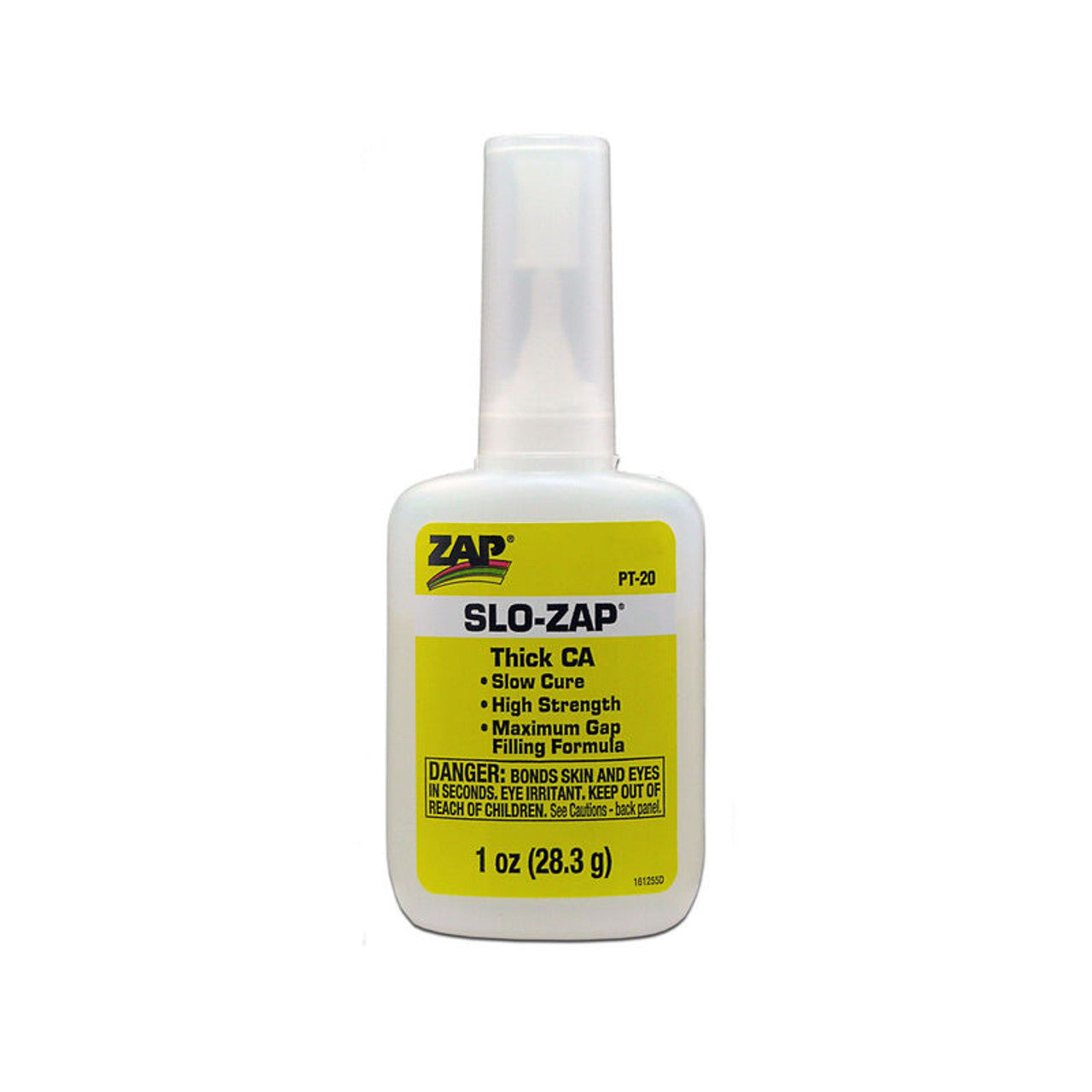 1oz Slow-Zap Thick Viscosity Superglue (Yellow Label)