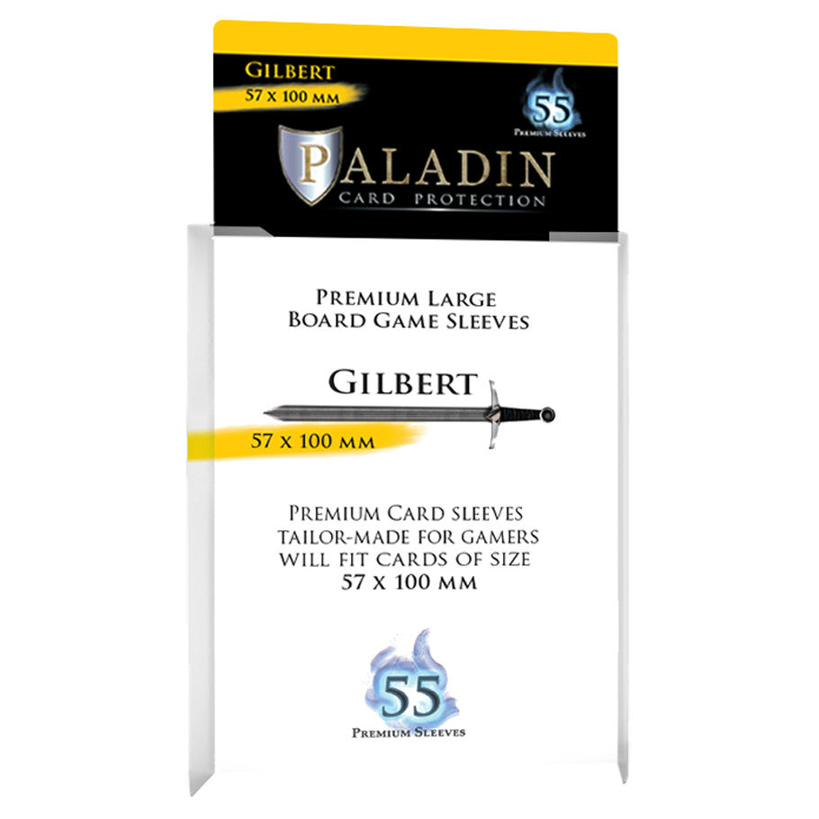 Deck Protector: Paladin: Gilbert: Transparent (60mmX103mm) (55)