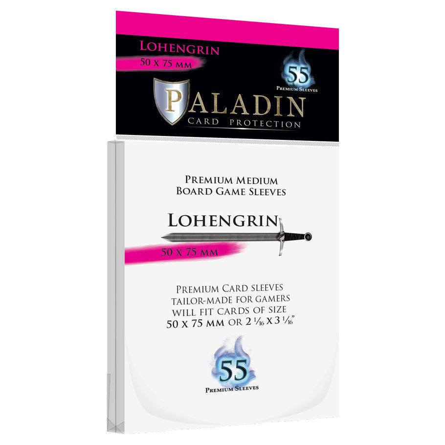 Deck Protector: Paladin: Lohengrin: Transparent (52mmX77mm) (55)