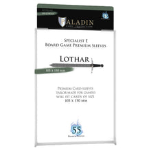 Deck Protector: Paladin: Lothar: Transparent (108mmX153mm) (55)