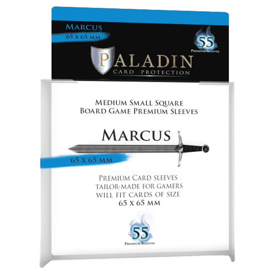 Deck Protector: Paladin: Marcus: Transparent (67mmX67mm) (55)