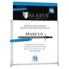 Deck Protector: Paladin: Marcus: Transparent (67mmX67mm) (55)
