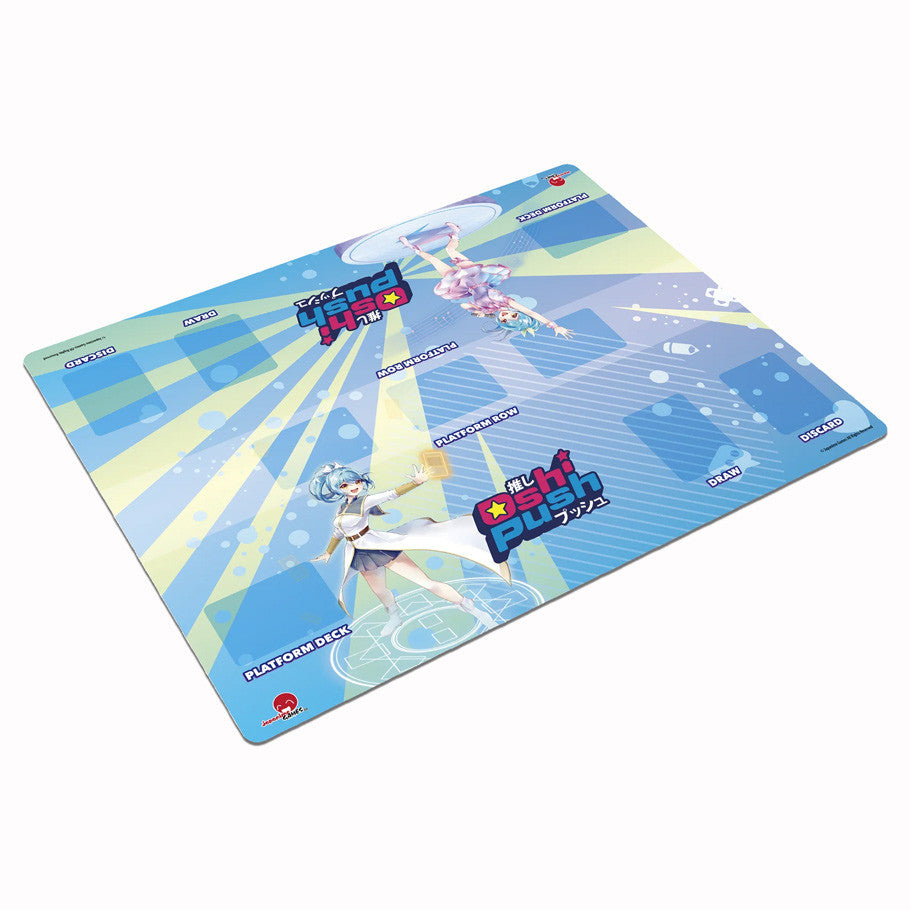 Playmat: Oshi Push TCG: Two-Player Setup