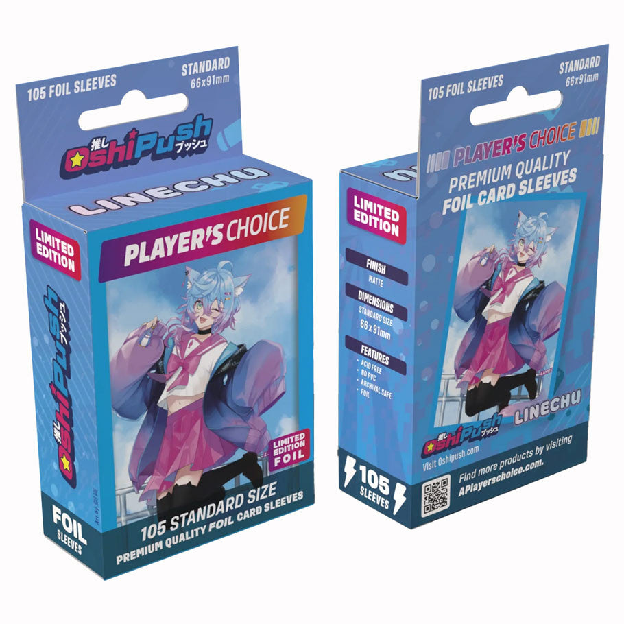 Deck Protector: Oshi Push TCG: LineChu (105)