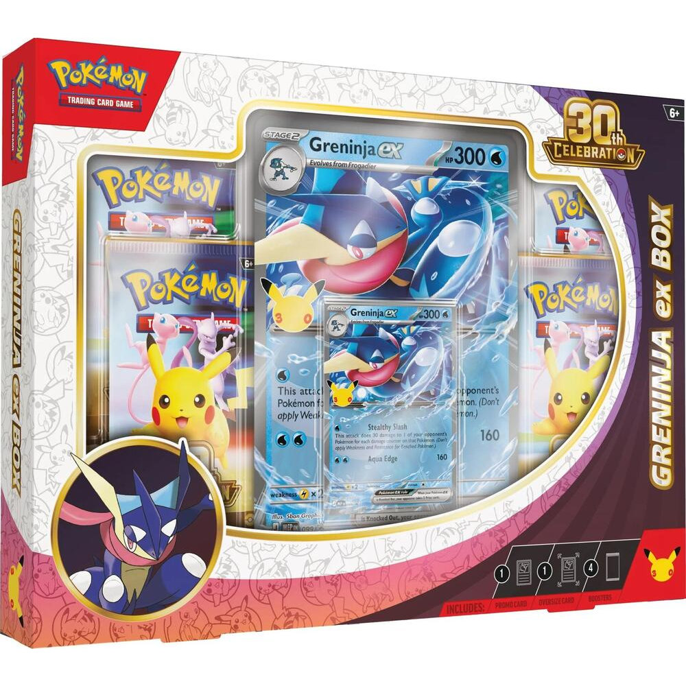 Pokemon TCG: 30th Celebration - Greninja ex Box