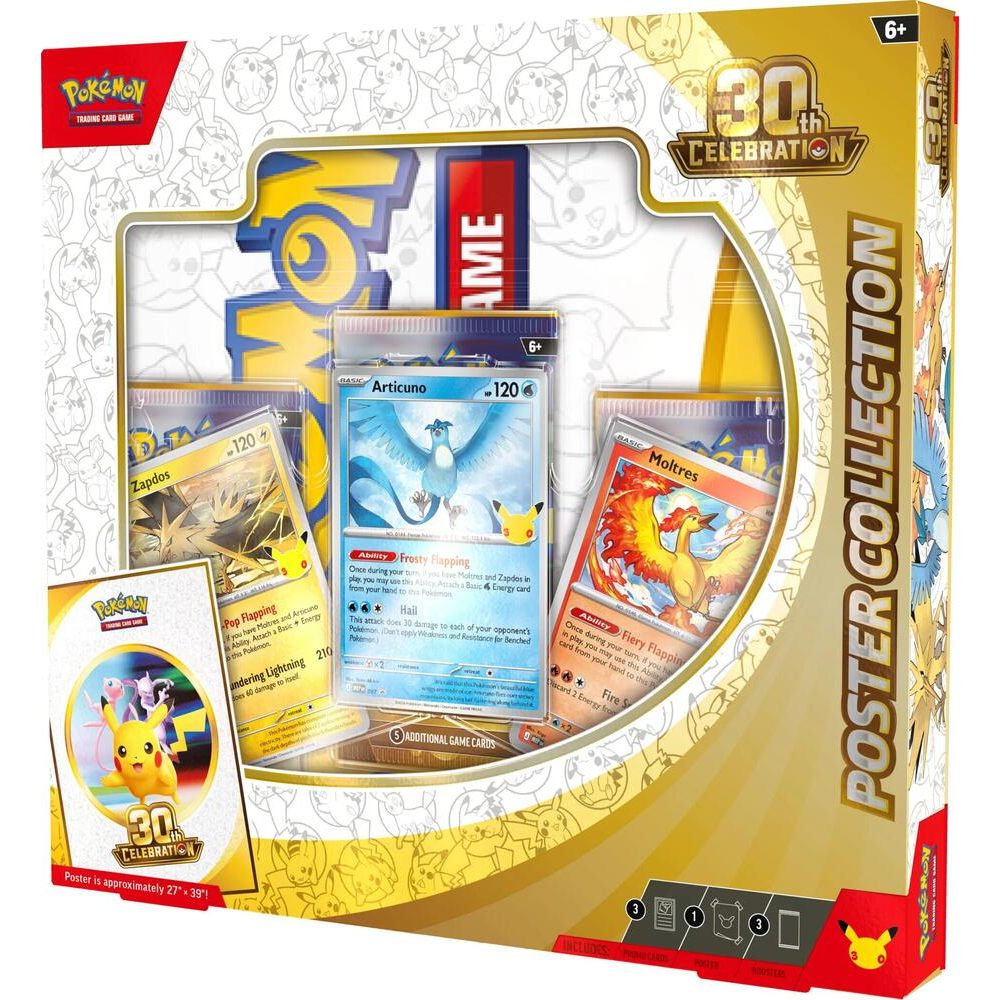 Pokemon TCG: 30th Celebration - Poster Collection