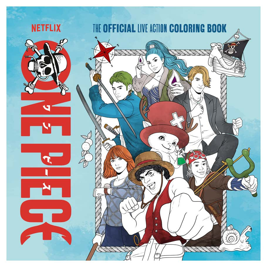One Piece: The Official Live Action Coloring Book