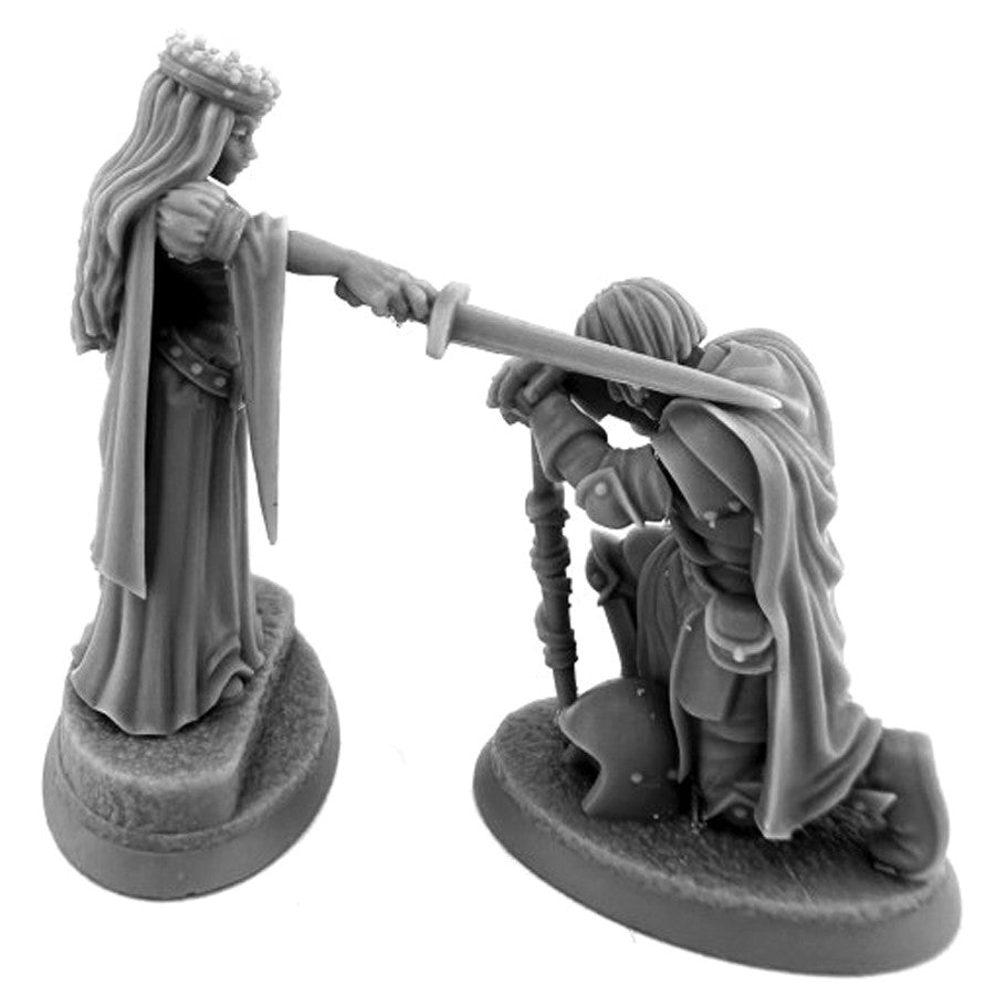 Dungeon Dwellers: The Oath Queen And Knight Vignette