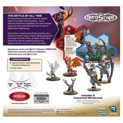 Heroscape: Greatbow Archers and Scions of Icaria Army Expansion