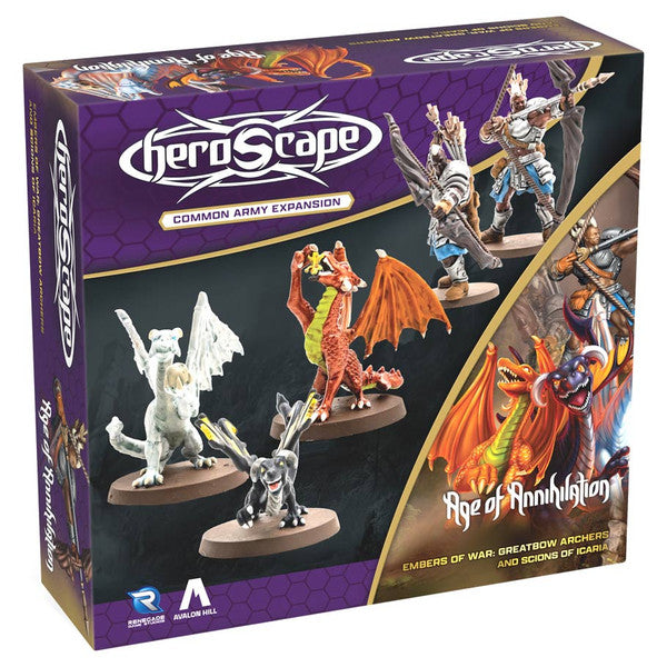 Heroscape: Greatbow Archers and Scions of Icaria Army Expansion