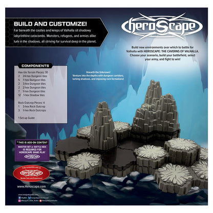 Heroscape: The Caverns Of Valhalla Terrain Expansion